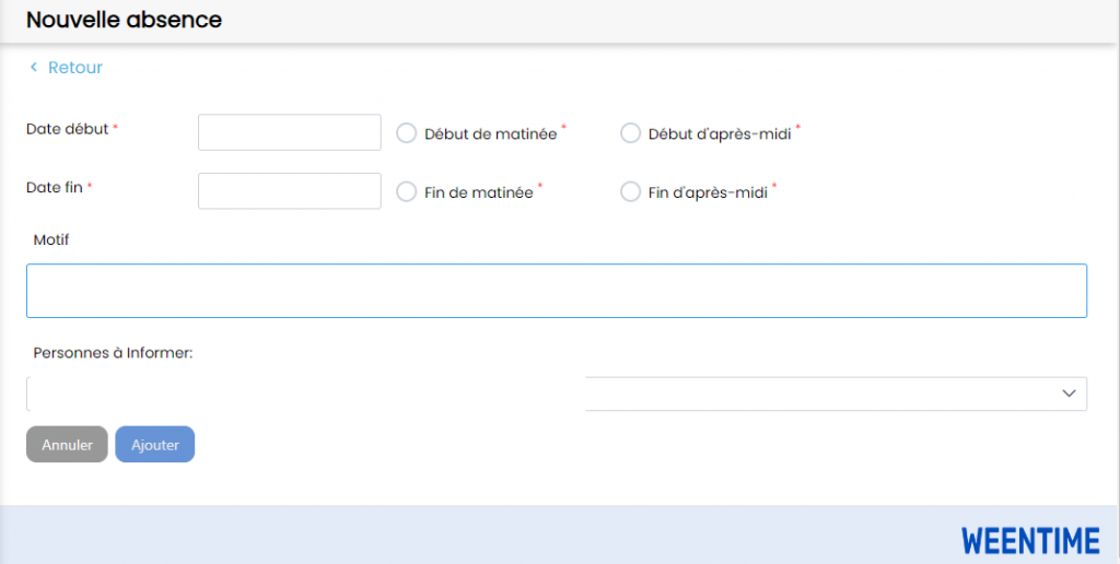 Solution de Gestion des Absences et des Retards des Employés
